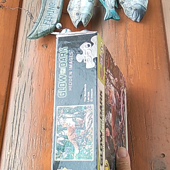 🦊 MasterPieces Glow in the Dark HIDDEN IMAGES WILDLIFE - Picture 4 of 14